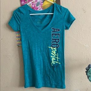Aeropostal Blue Top